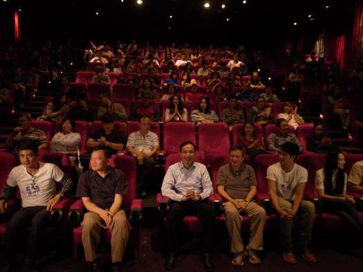 朱立倫欣賞新北市補助電影《想飛》 大讚演員姜康哲比阮經天帥