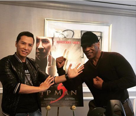 《葉問3》全台大賣2億 甄子丹與拳王泰森美國首映會合體造勢