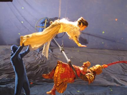 《西遊記之大鬧天宮》好萊塢特技功夫環 甄子丹 周潤發 郭富城 三巨星飛天全靠它