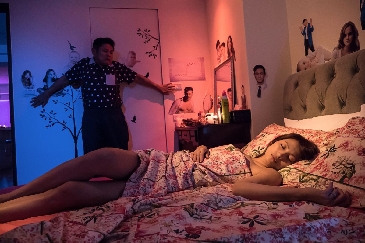 阿喜《鐵獅玉玲瓏2》化身性感少婦勾舜哥 正牌舜嫂老神在在