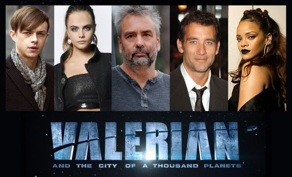 天后蕾哈娜加盟盧貝松科幻新作《星際特工瓦雷諾》