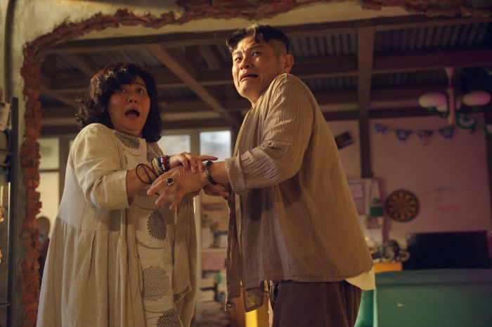 許效舜、林美秀搞笑害慘張書豪《我們全家不太熟》拿蔥驅鬼衝票房